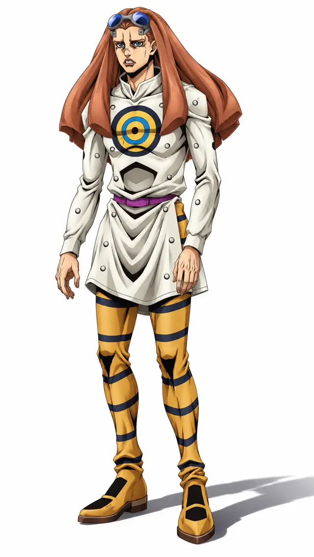 L.A. Boomboom from JoJo's Bizarre Adventure: Steel Ball Run — anime artwork on AniPins