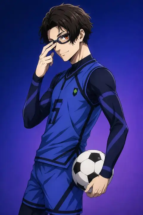 Jyubei from Blue Lock — anime artwork on AniPins