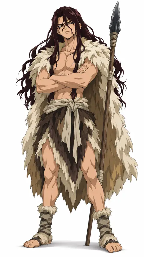 tsukasa shishio from Dr. Stone — anime artwork on AniPins