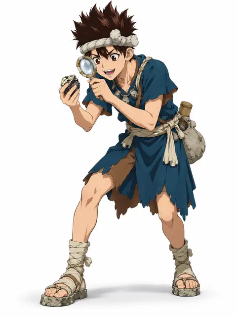 chrome from Dr. Stone — anime artwork on AniPins