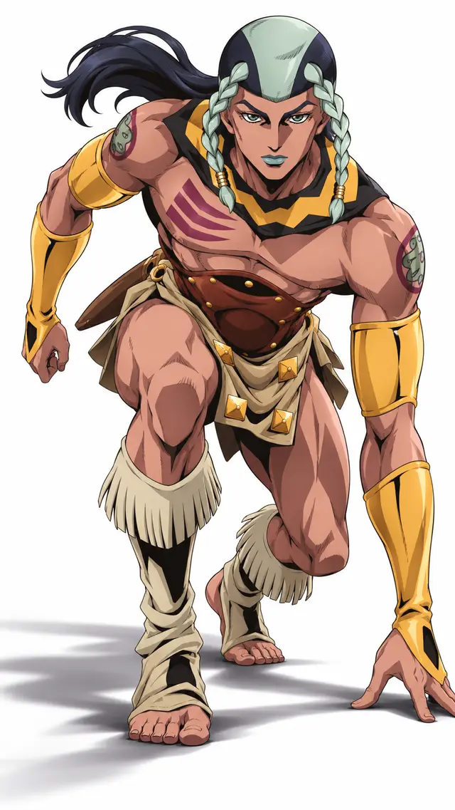 Sandman from JoJo's Bizarre Adventure: Steel Ball Run — anime artwork on AniPins