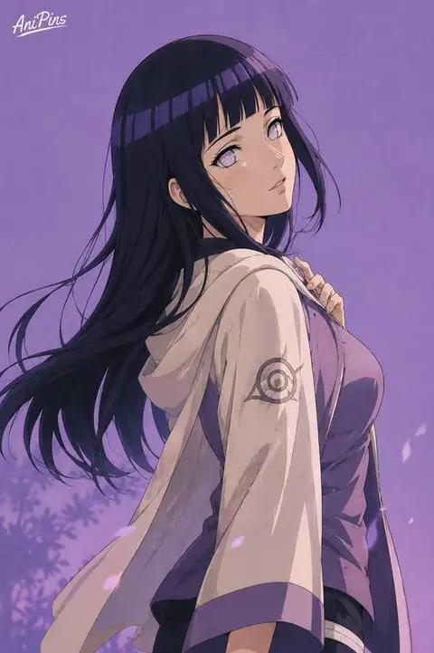 Hinata  Hyuga from Naruto — anime artwork on AniPins