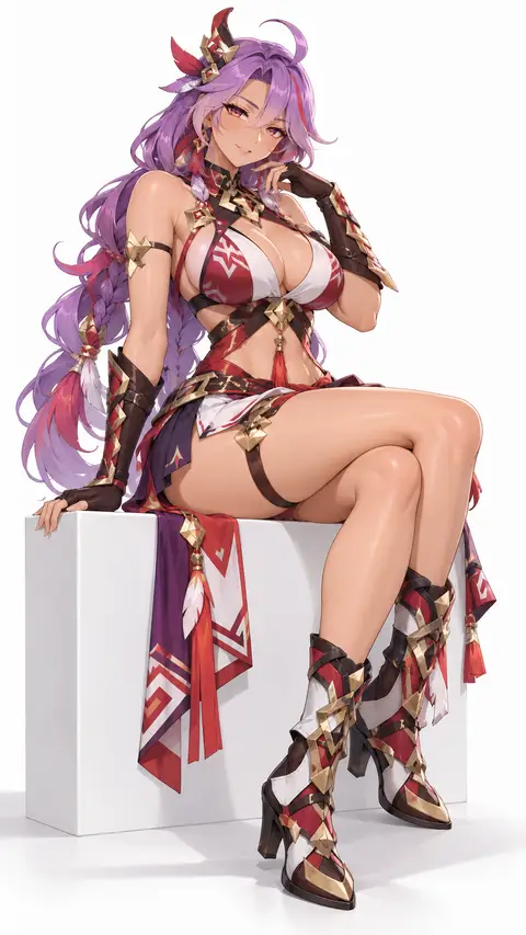 Varesa from Genshin Impact — anime artwork on AniPins