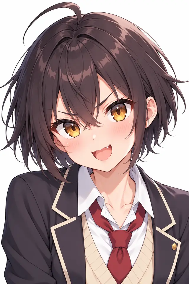 Kurumi Haraga from 100 Girlfriends — anime artwork on AniPins