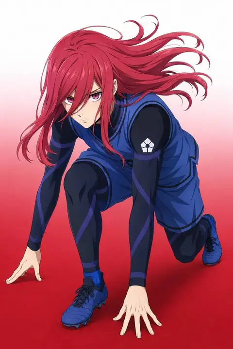 Chigiri from Blue Lock — anime artwork on AniPins