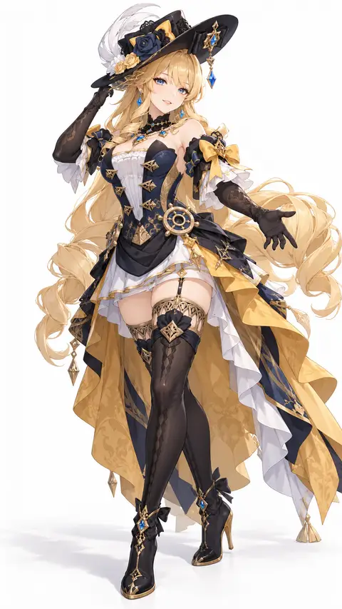 Navia from Genshin Impact — anime artwork on AniPins