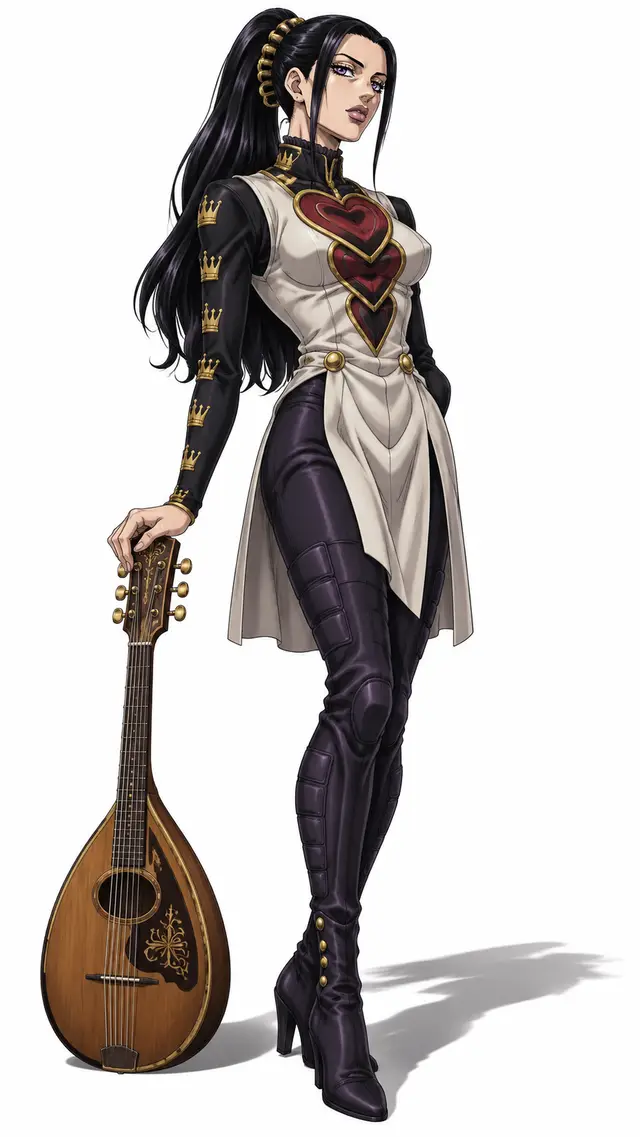 Scarlet Valentine from JoJo's Bizarre Adventure: Steel Ball Run — anime artwork on AniPins