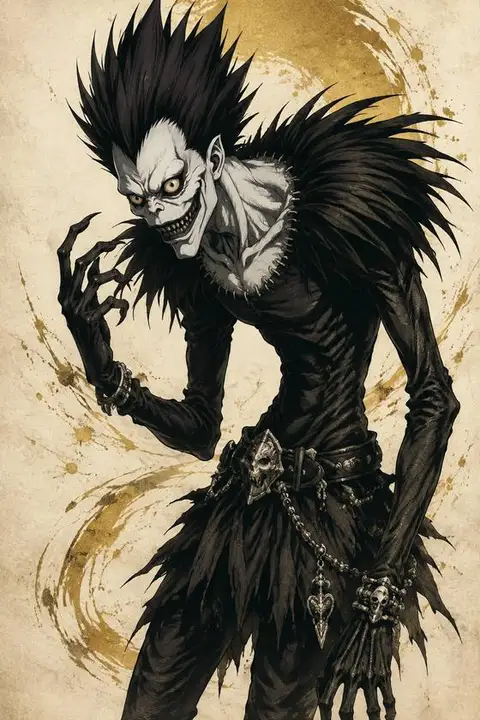 Ryuk from Death Note — anime artwork on AniPins