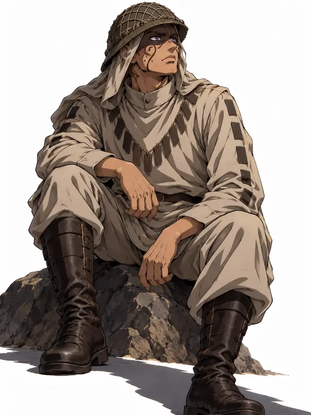 Axl RO from JoJo's Bizarre Adventure: Steel Ball Run — anime artwork on AniPins