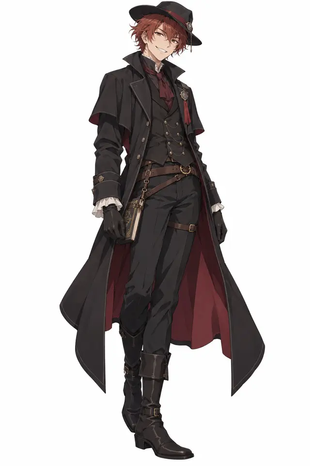Dante from Case study of Vanitas — anime artwork on AniPins