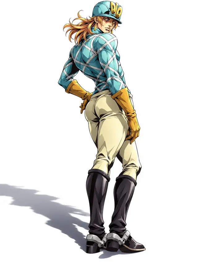 Diego Brando from JoJo's Bizarre Adventure: Steel Ball Run — anime artwork on AniPins