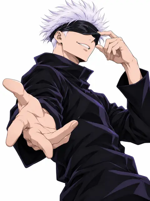 Satoru Gojo from Jujutsu Kaisen — anime artwork on AniPins