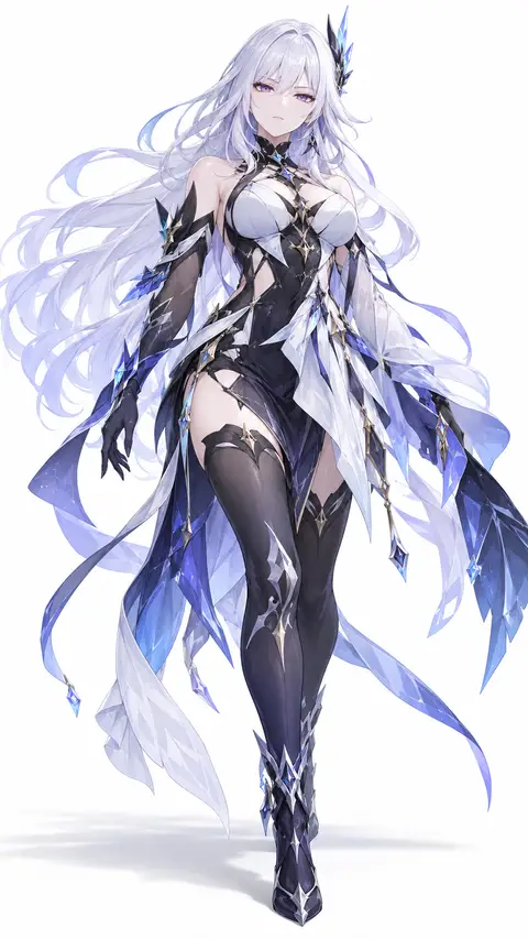 Skirk from Genshin Impact — anime artwork on AniPins