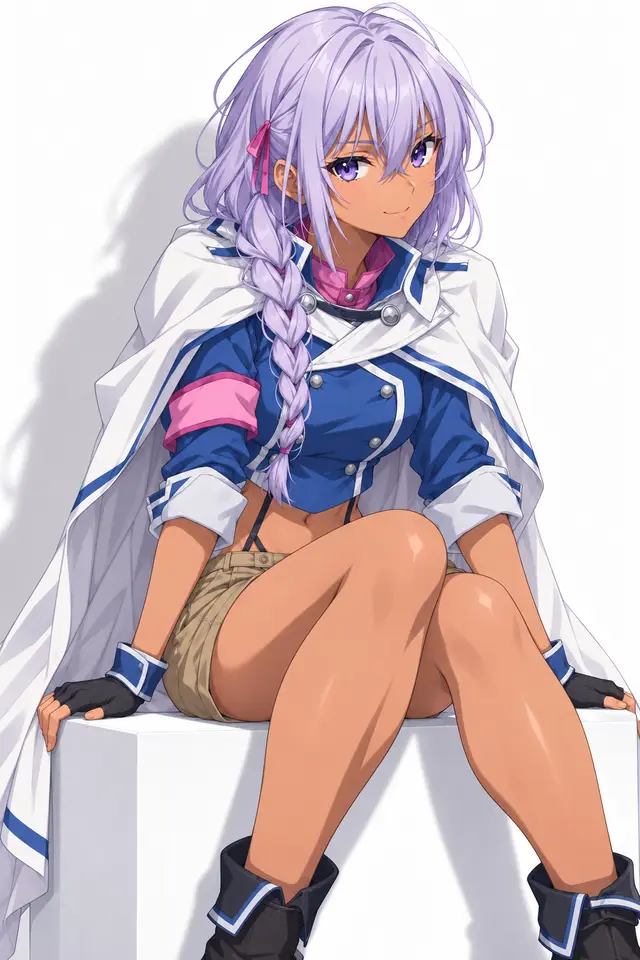 Aoi Hayanose from my instant death ability is so overpowered — anime artwork on AniPins