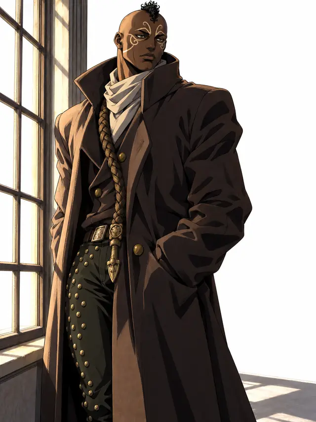 Mike O. from JoJo's Bizarre Adventure: Steel Ball Run — anime artwork on AniPins