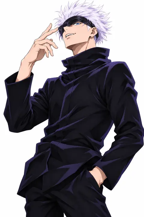 Satoru Gojo from Jujutsu Kaisen — anime artwork on AniPins