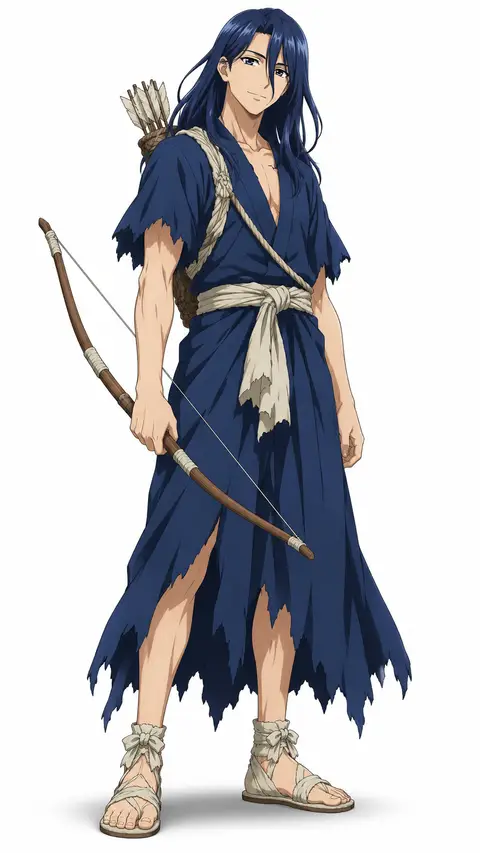 ukyo saionji from Dr. Stone — anime artwork on AniPins