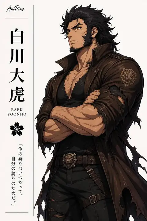 Baek Yoonho from Solo Leveling — anime artwork on AniPins