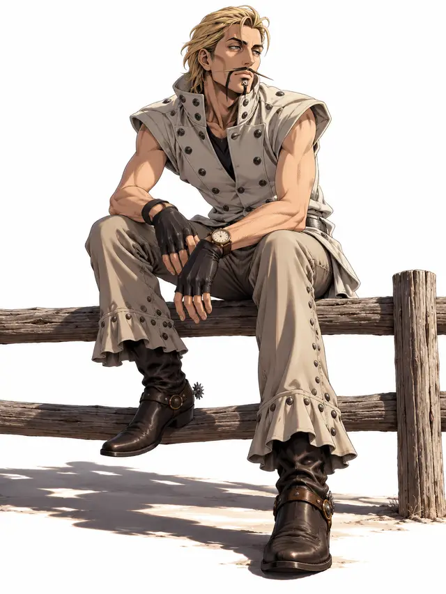 Ringo Roadagain from JoJo's Bizarre Adventure: Steel Ball Run — anime artwork on AniPins