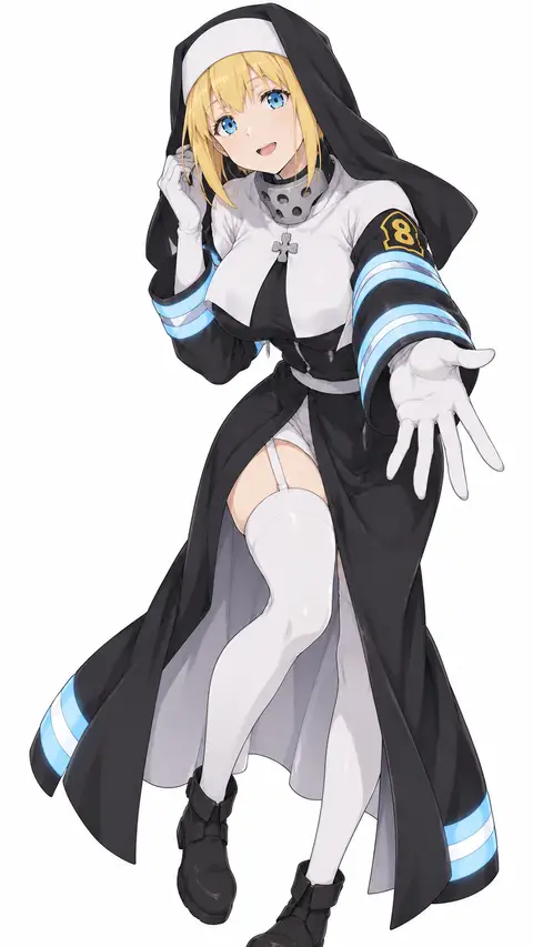 Iris from Fire Force — anime artwork on AniPins