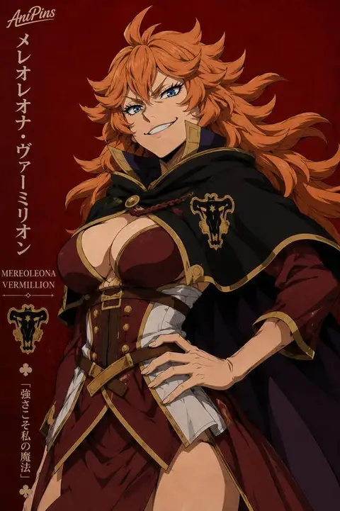 Mereleona from Black Clover — anime artwork on AniPins