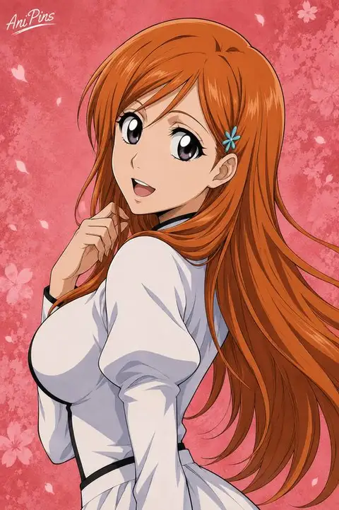 Orihime Inoue from Bleach — anime artwork on AniPins