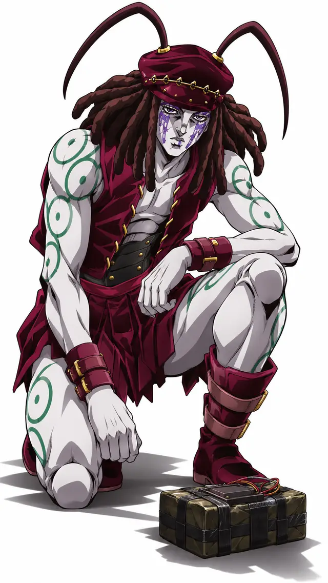 Oyecomova from JoJo's Bizarre Adventure: Steel Ball Run — anime artwork on AniPins