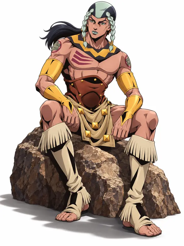 Sandman from JoJo's Bizarre Adventure: Steel Ball Run — anime artwork on AniPins