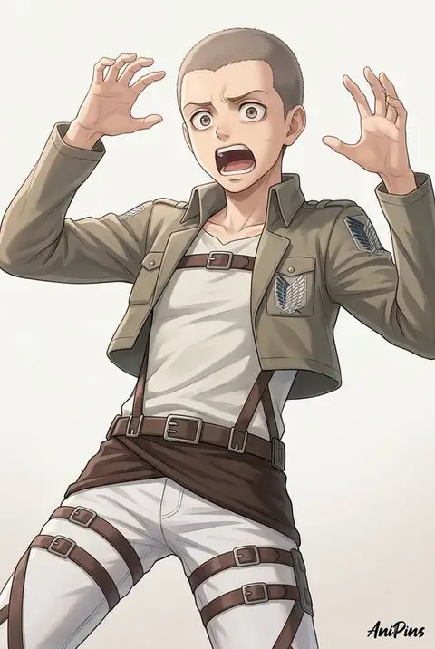 Connie Springer from Attack on Titan — anime artwork on AniPins