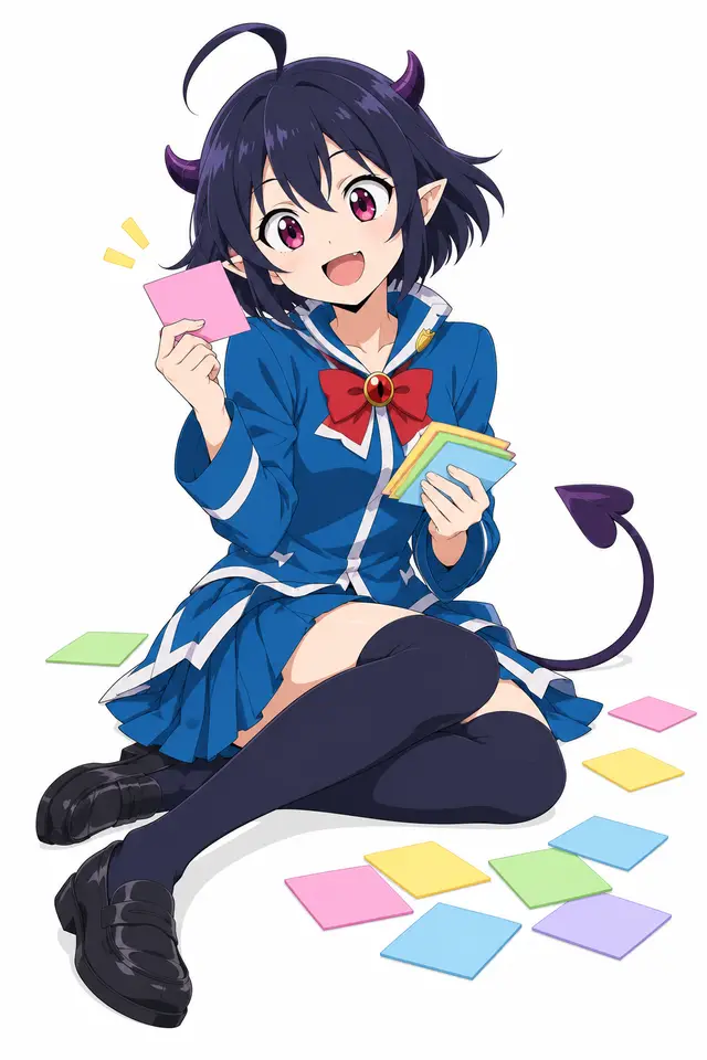 Azuki from Welcome to Demon School! Iruma-kun — anime artwork on AniPins