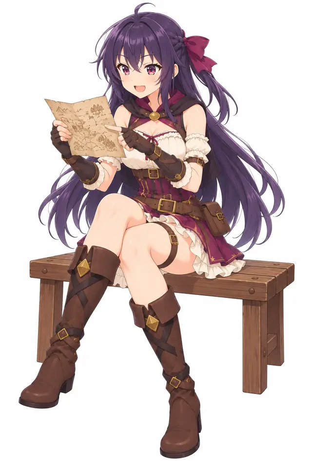 Mei from How not to summon a Demon Lord — anime artwork on AniPins