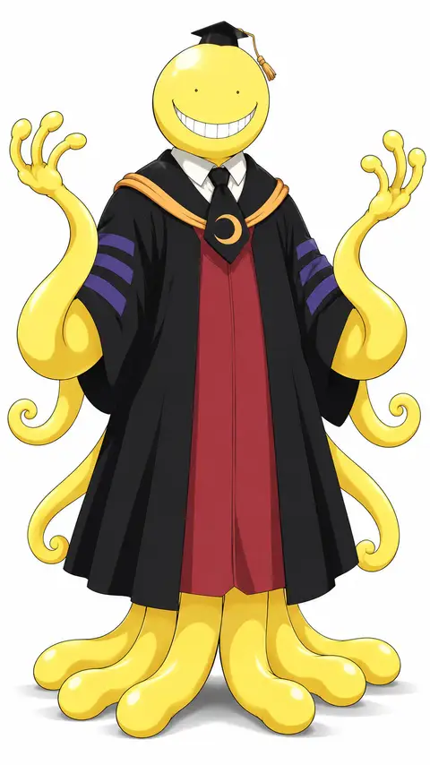 koro sensei from Assassination Classroom — anime artwork on AniPins