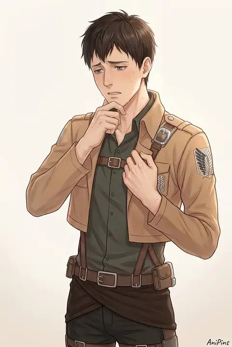 Bertholdt hoover from Attack on Titan — anime artwork on AniPins