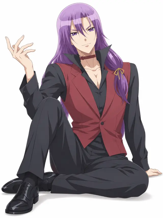 Brad Fou Field from Trapped in a Dating Sim — anime artwork on AniPins