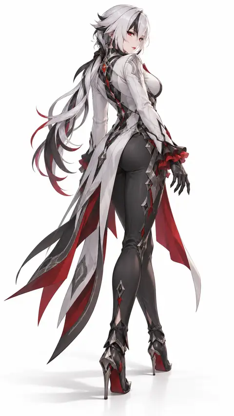 Arlecchino from Genshin Impact — anime artwork on AniPins