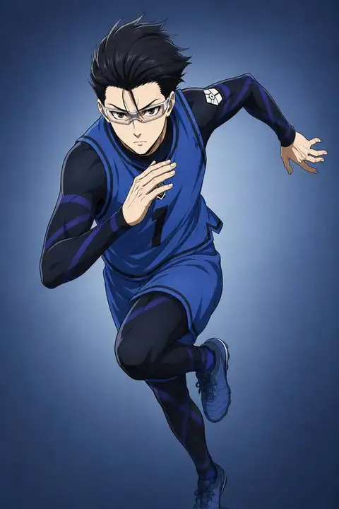Zantetsu from Blue Lock — anime artwork on AniPins