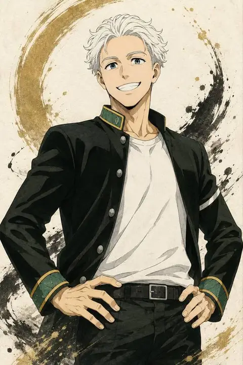 Hajime Umemiya from Wind Breaker — anime artwork on AniPins