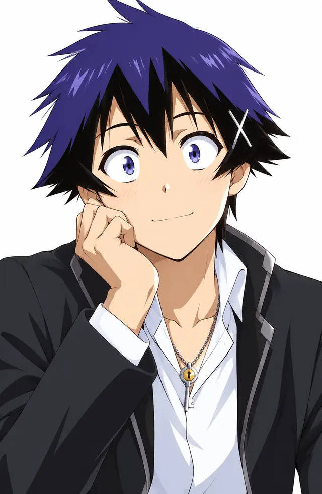 Raku Ichijo from Nisekoi — anime artwork on AniPins