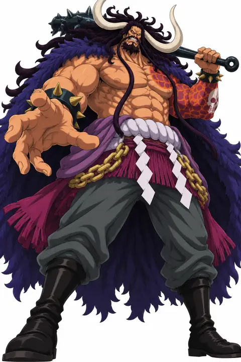 Kaido from One Piece — anime artwork on AniPins