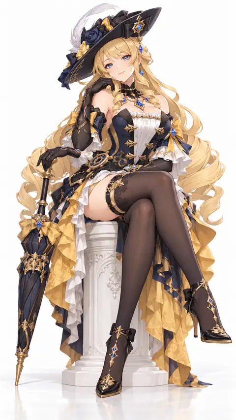 Navia from Genshin Impact — anime artwork on AniPins