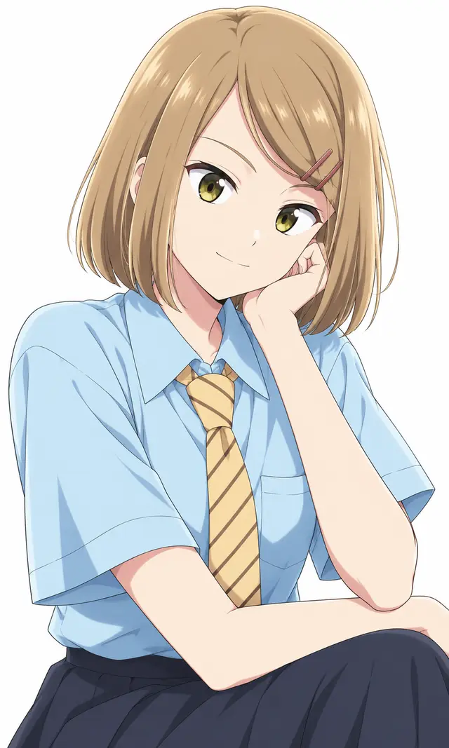 Riko from Tamon's B-Side — anime artwork on AniPins