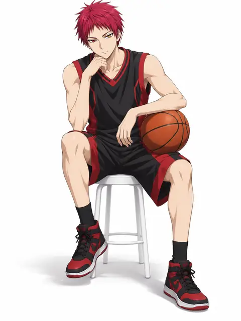 seijuro akashi from Kuroko's Basketball — anime artwork on AniPins