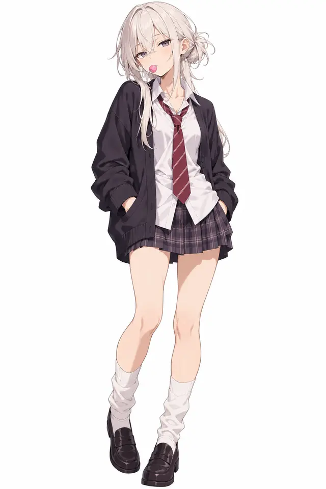 Aashii Kedarui from 100 Girlfriends — anime artwork on AniPins
