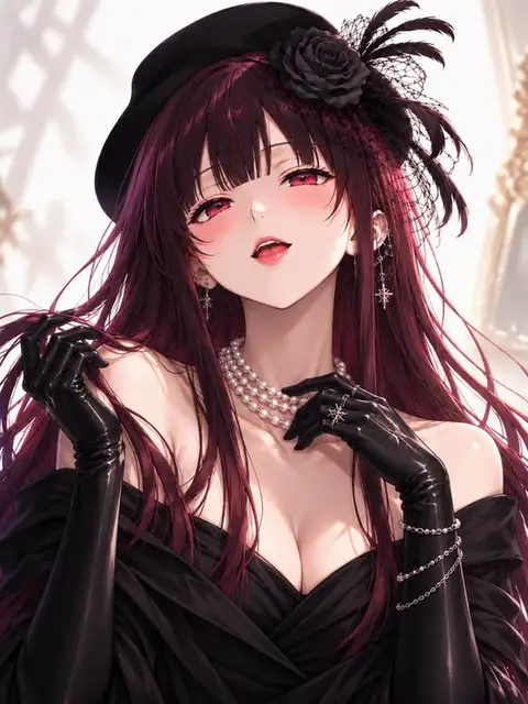 Yumeko Jabami from Kakeguri — anime artwork on AniPins