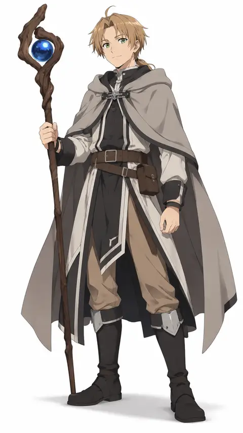 rudeus greyrat from Mushoku Tensei — anime artwork on AniPins