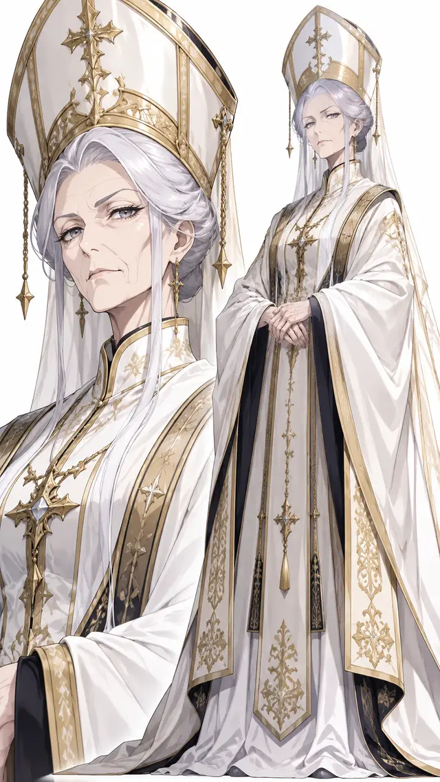 Pope from No Longer Allowed in the Another World — anime artwork on AniPins