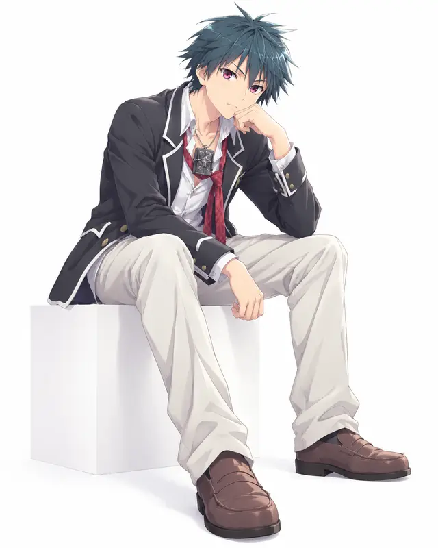 Arata Kasuga from Trinity Seven — anime artwork on AniPins