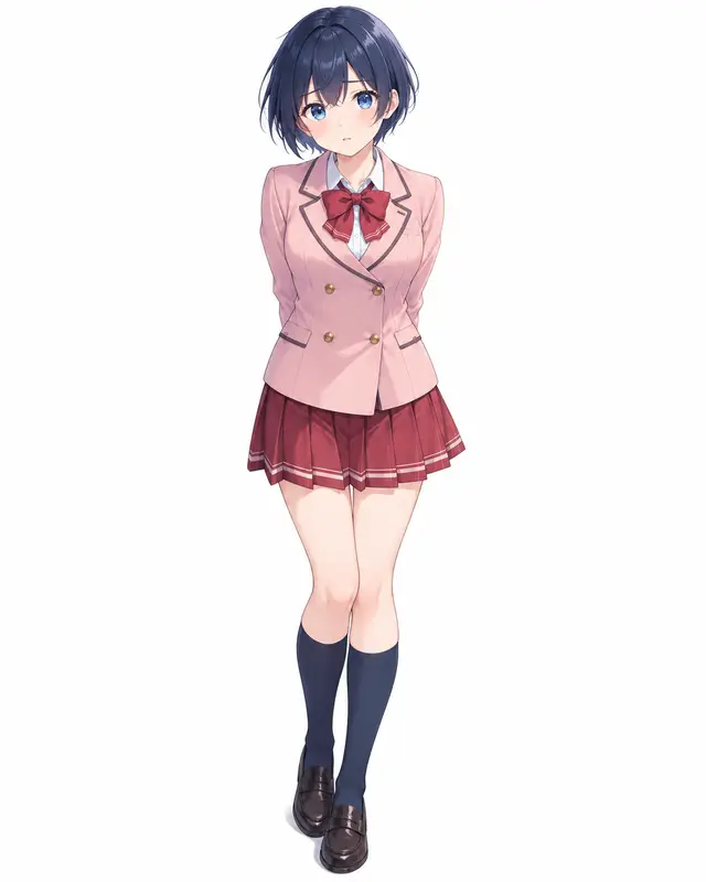 Shio Minamo from you can't be in a rom-com with your childhood friends — anime artwork on AniPins