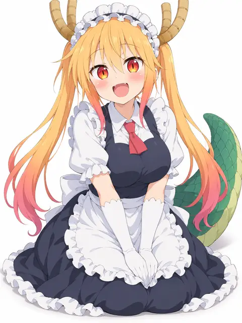 tohru from Miss Kobayashi's Dragon Maid — anime artwork on AniPins