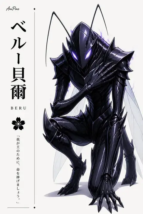 Beru from Solo Leveling — anime artwork on AniPins